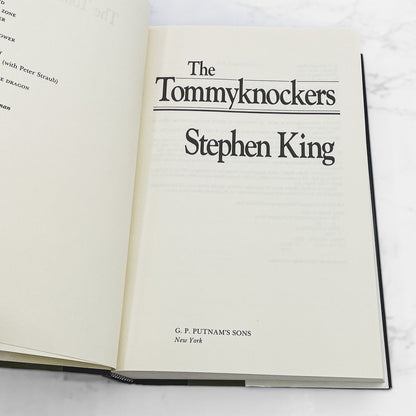 The Tommyknockers by Stephen King [FIRST BOOK CLUB EDITION] 1987 • Putnam • Mint