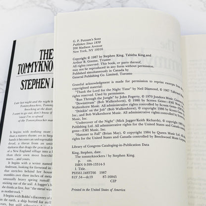 The Tommyknockers by Stephen King [FIRST BOOK CLUB EDITION] 1987 • Putnam • Mint