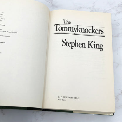 The Tommyknockers by Stephen King [FIRST EDITION] 1987 • Putnam *See Condition