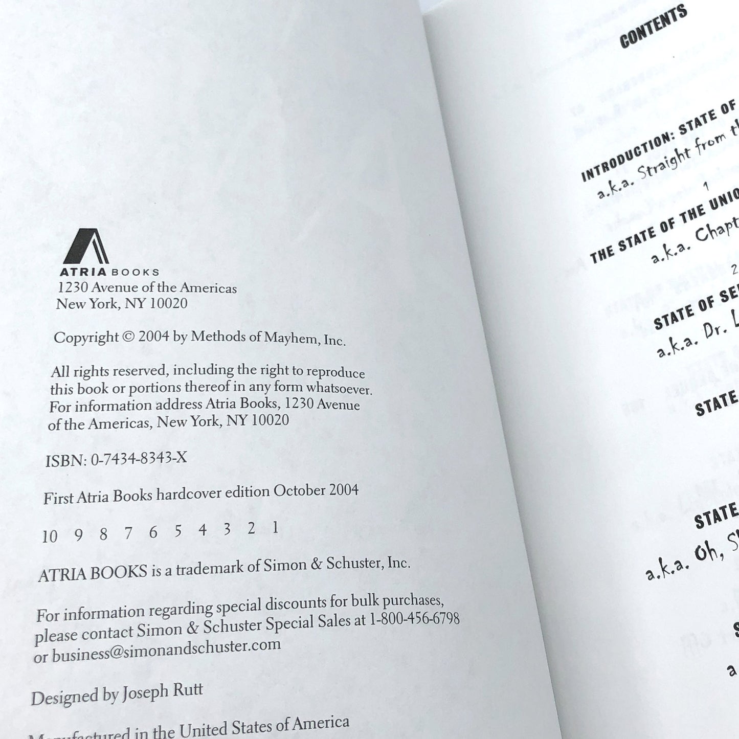 Tommyland by Tommy Lee [FIRST EDITION • FIRST PRINTING] 2004 • Atria