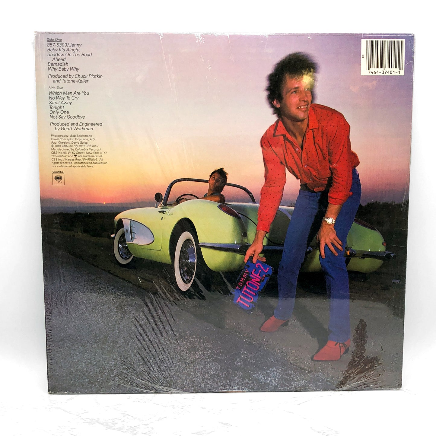 Tommy Tutone - Tommy Tutone 2 [VINYL LP] 1980 • Columbia Records