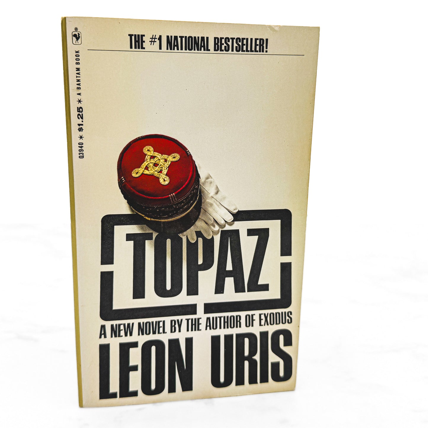 Topaz by Leon Uris [FIRST PAPERBACK PRINTING] 1968 • Bantam