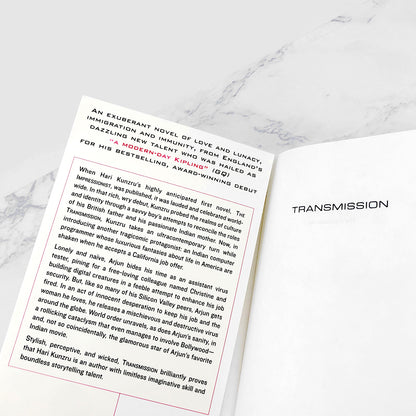 Transmission by Hari Kunzru [ADVANCE UNCORRECTED PROOF] 2004 • Dutton