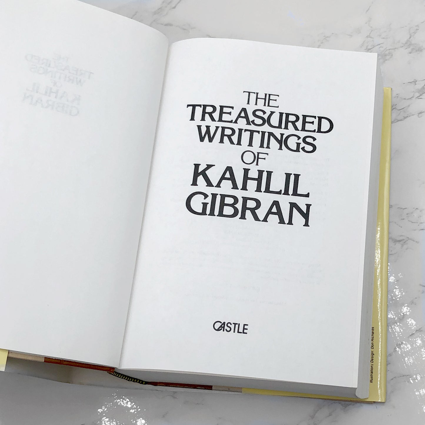 The Treasured Writings of Kahlil Gibran [HARDCOVER OMNIBUS] Castle Books