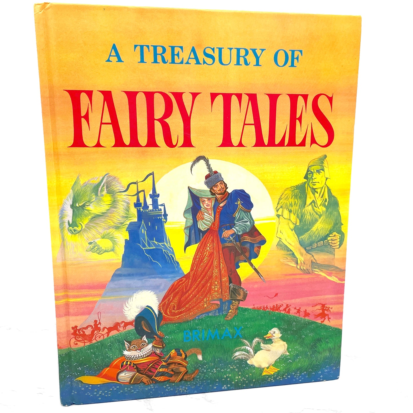 A Treasury of Fairy Tales retold by Lucy Kincaid [U.K. HARDCOVER] 1984 • Brimax Books