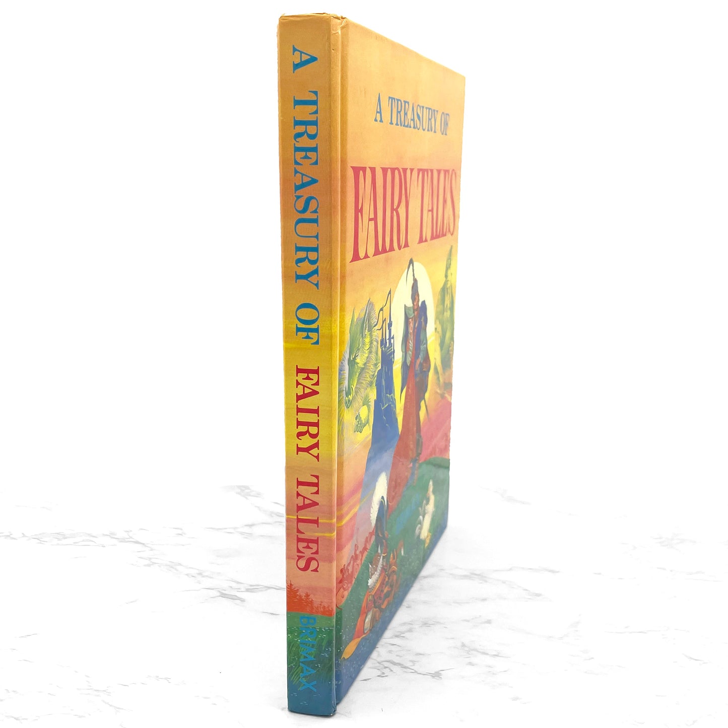 A Treasury of Fairy Tales retold by Lucy Kincaid [U.K. HARDCOVER] 1984 • Brimax Books