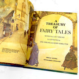 A Treasury of Fairy Tales retold by Lucy Kincaid [U.K. HARDCOVER] 1984 • Brimax Books