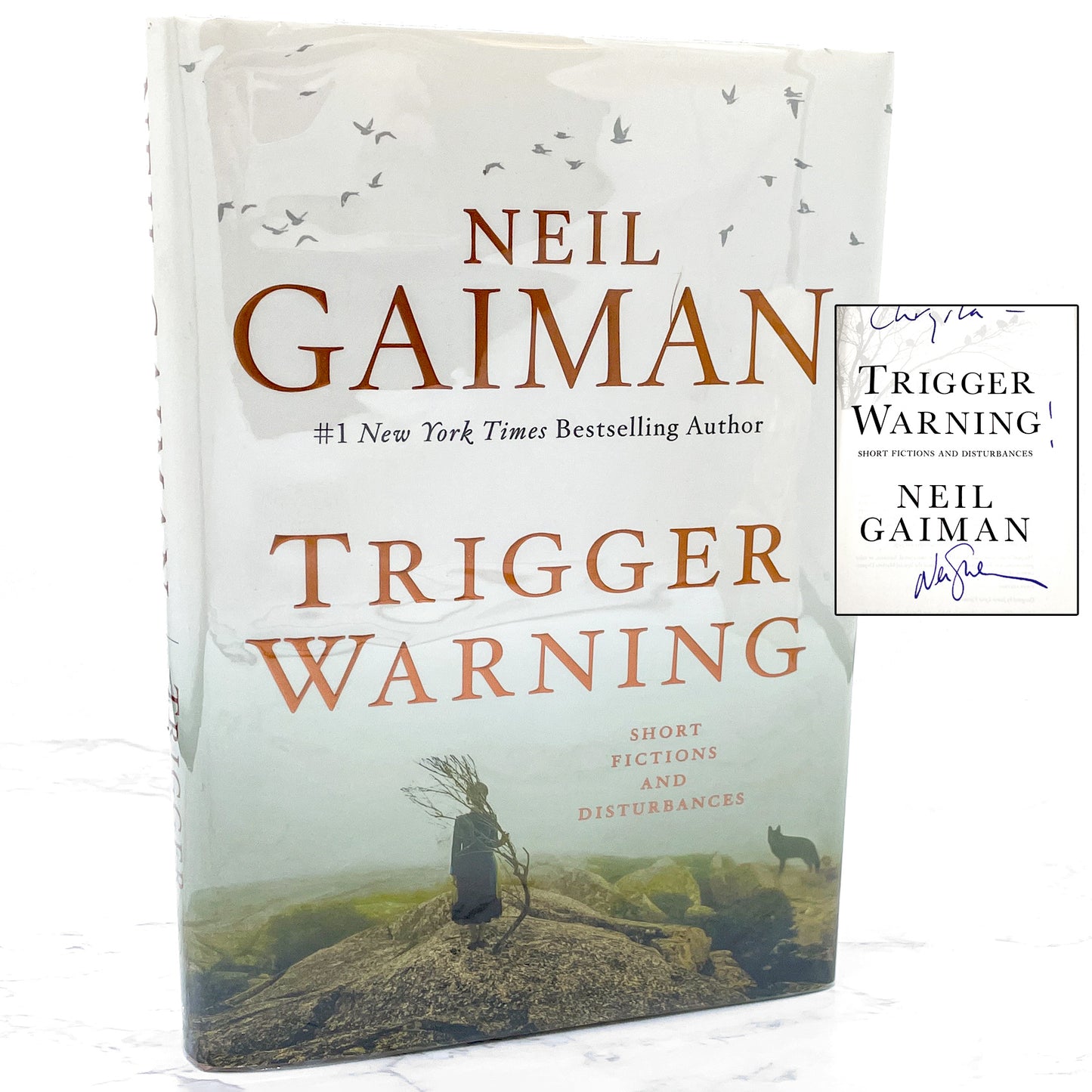 Trigger Warning: Short Fictions and Disturbances by Neil Gaiman SIGNED! [FIRST EDITION • FIRST PRINTING] 2015