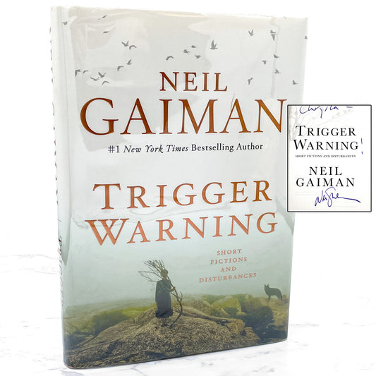 Trigger Warning: Short Fictions and Disturbances by Neil Gaiman SIGNED! [FIRST EDITION • FIRST PRINTING] 2015