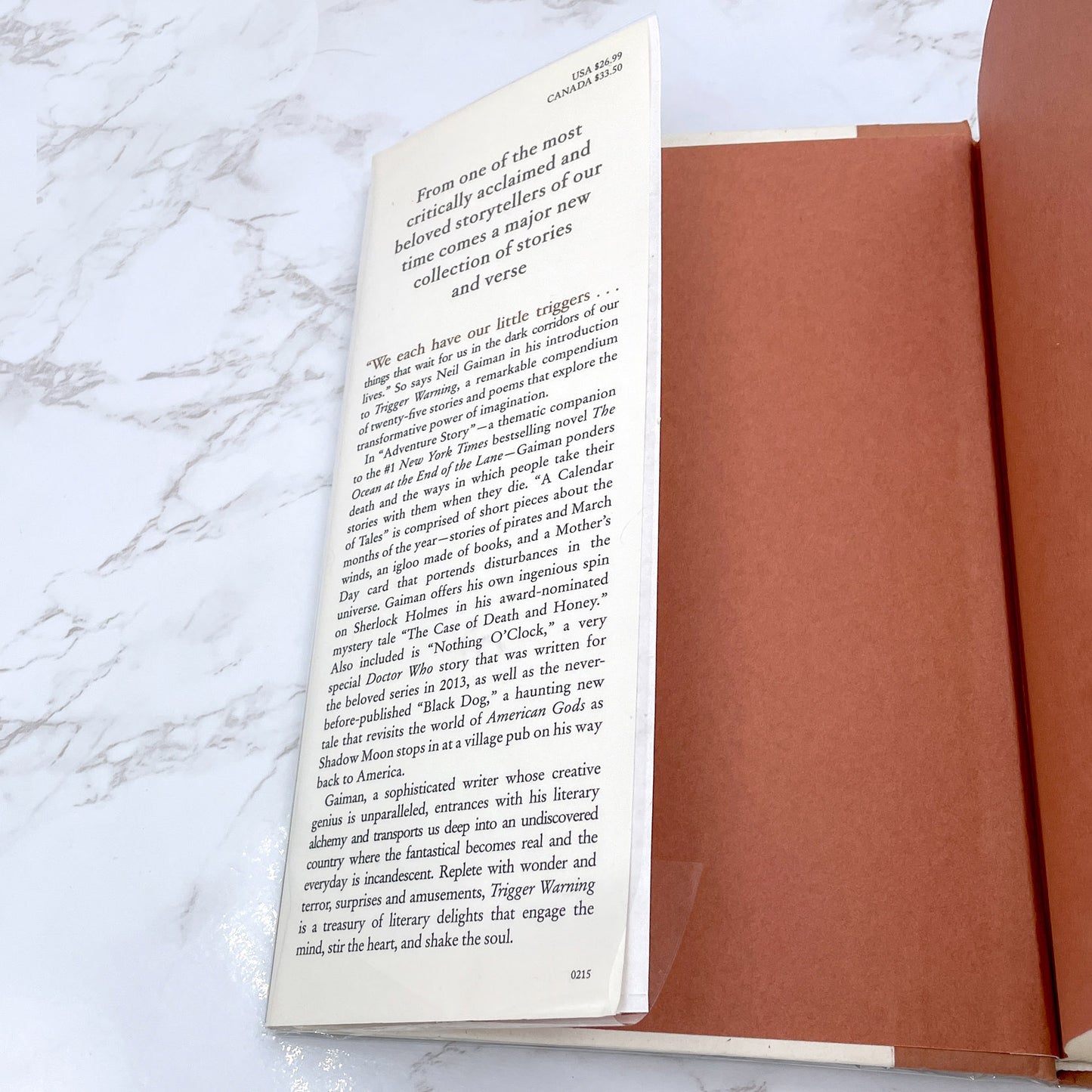 Trigger Warning: Short Fictions and Disturbances by Neil Gaiman SIGNED! [FIRST EDITION • FIRST PRINTING] 2015