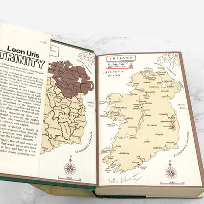 Trinity: A Novel of Ireland by Leon Uris [FIRST EDITION • FIRST PRINTING] 1976 • Doubleday
