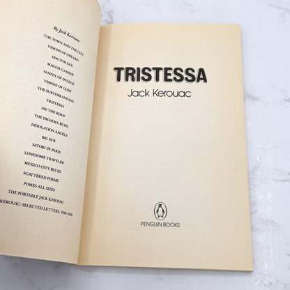 Tristessa by Jack Kerouac [TRADE PAPERBACK] 1992 • Penguin Books