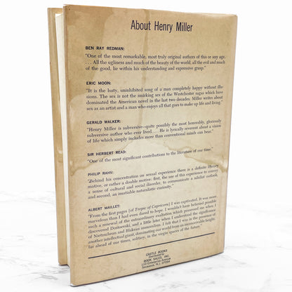 Tropic of Capricorn by Henry Miller [HARDCOVER RE-PRINT] 1961 • Castle Books