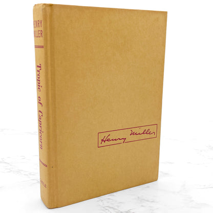 Tropic of Capricorn by Henry Miller [HARDCOVER RE-PRINT] 1961 • Castle Books