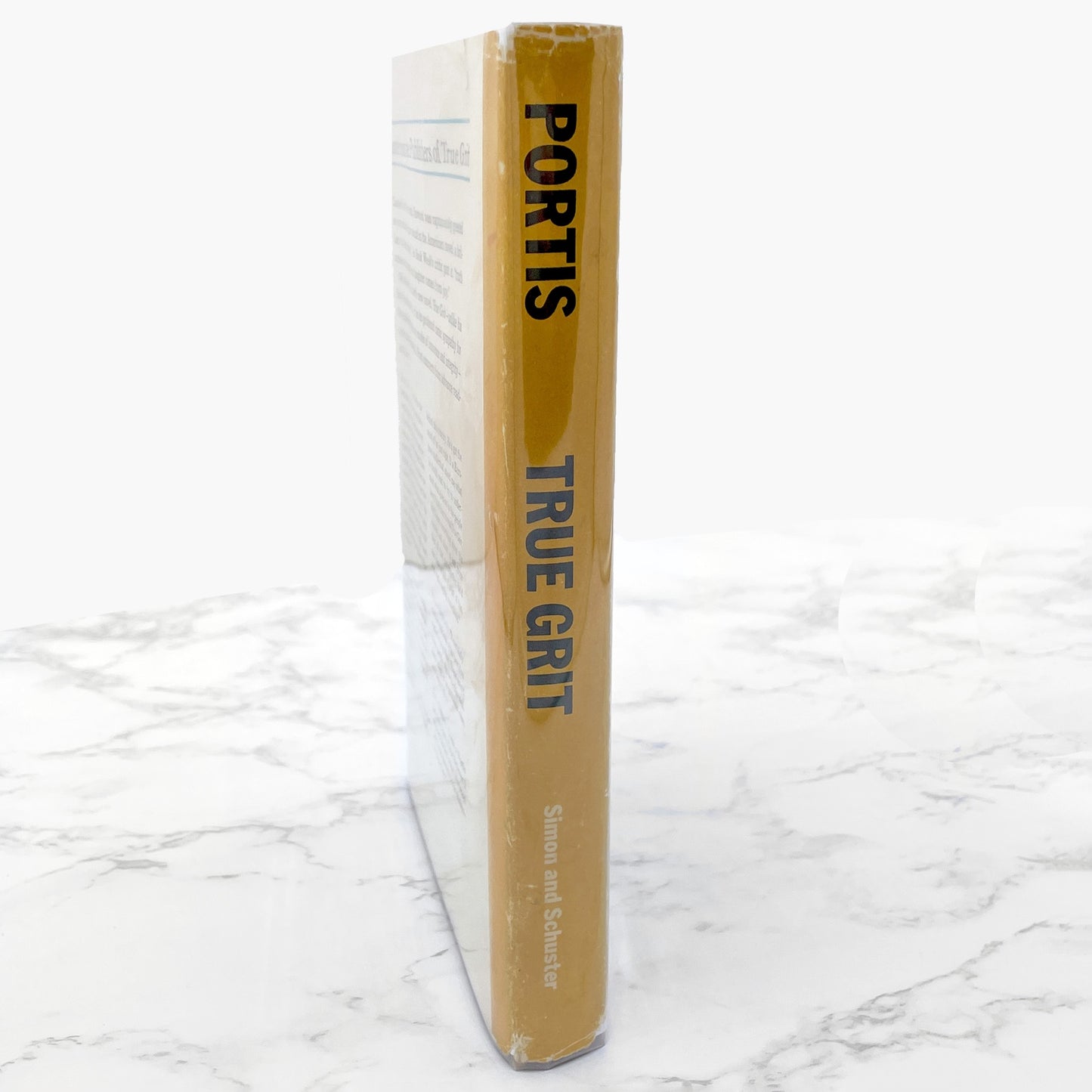 True Grit by Charles Portis [FIRST BOOK CLUB EDITION] 1968 • Simon & Schuster