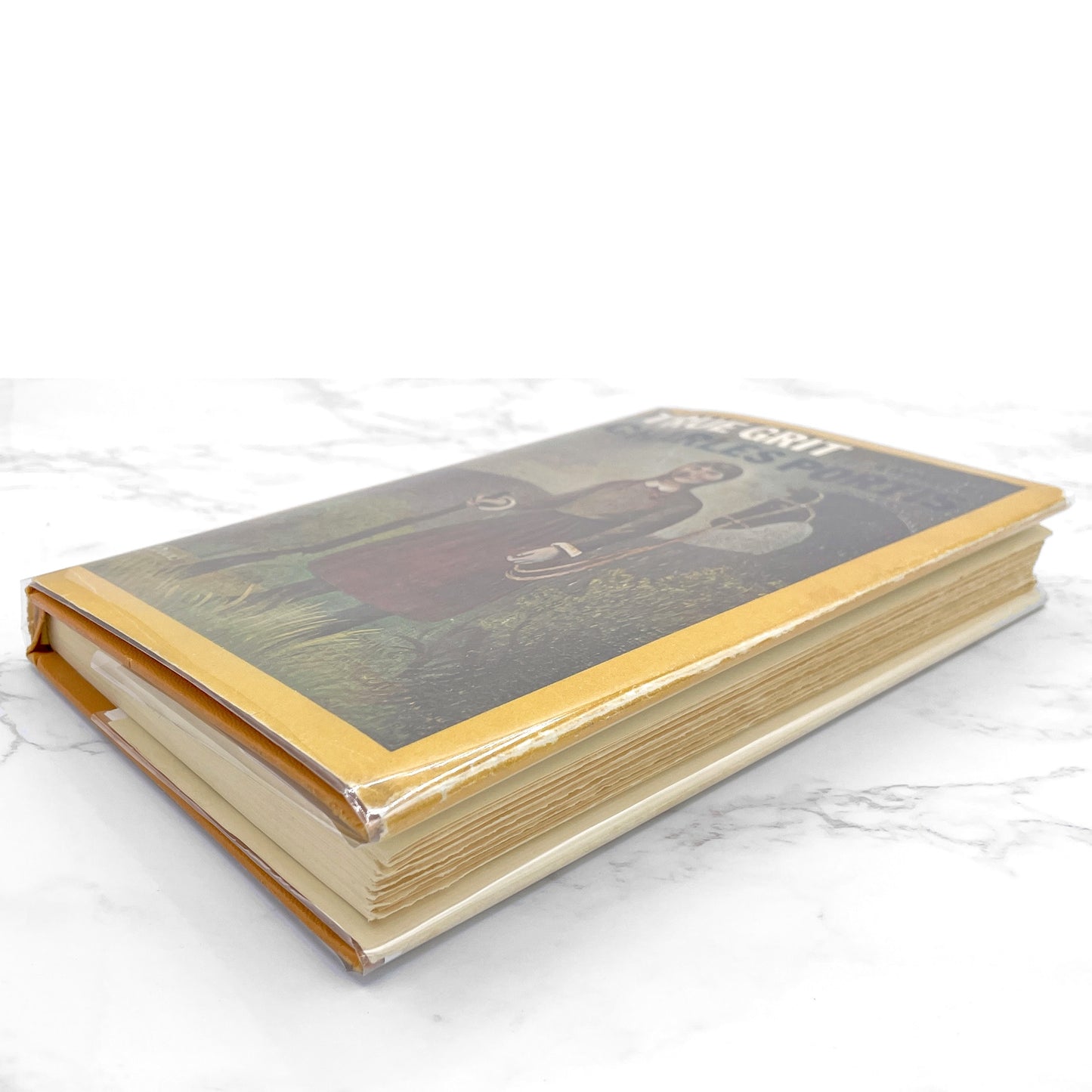 True Grit by Charles Portis [FIRST BOOK CLUB EDITION] 1968 • Simon & Schuster