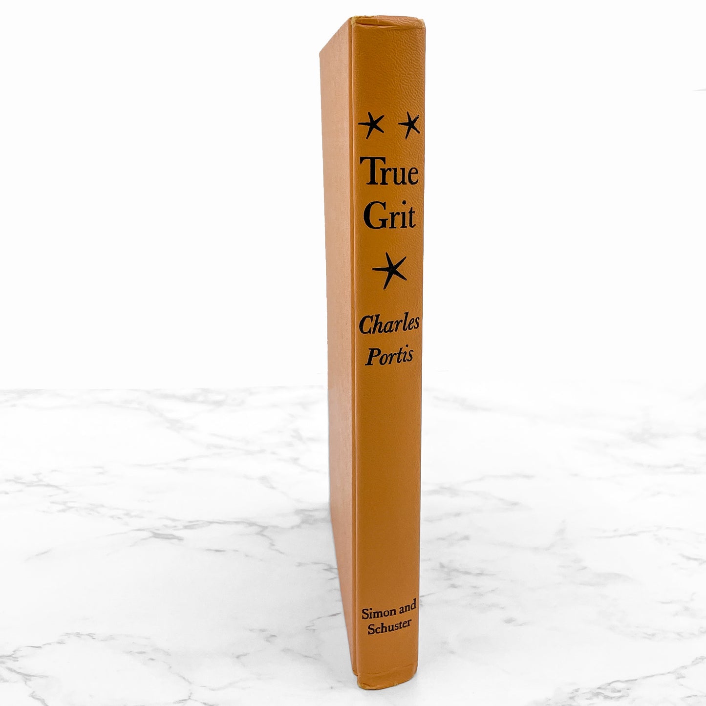 True Grit by Charles Portis [FIRST BOOK CLUB EDITION] 1968 • Simon & Schuster