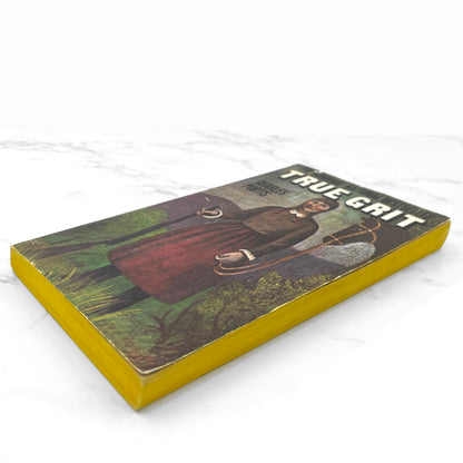 True Grit by Charles Portis [FIRST PAPERBACK PRINTING] 1969 • Signet • Movie Tie-in