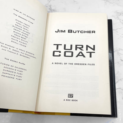 Turn Coat by Jim Butcher [FIRST EDITION • FIRST PRINTING] 2009 • Dresden Files #11
