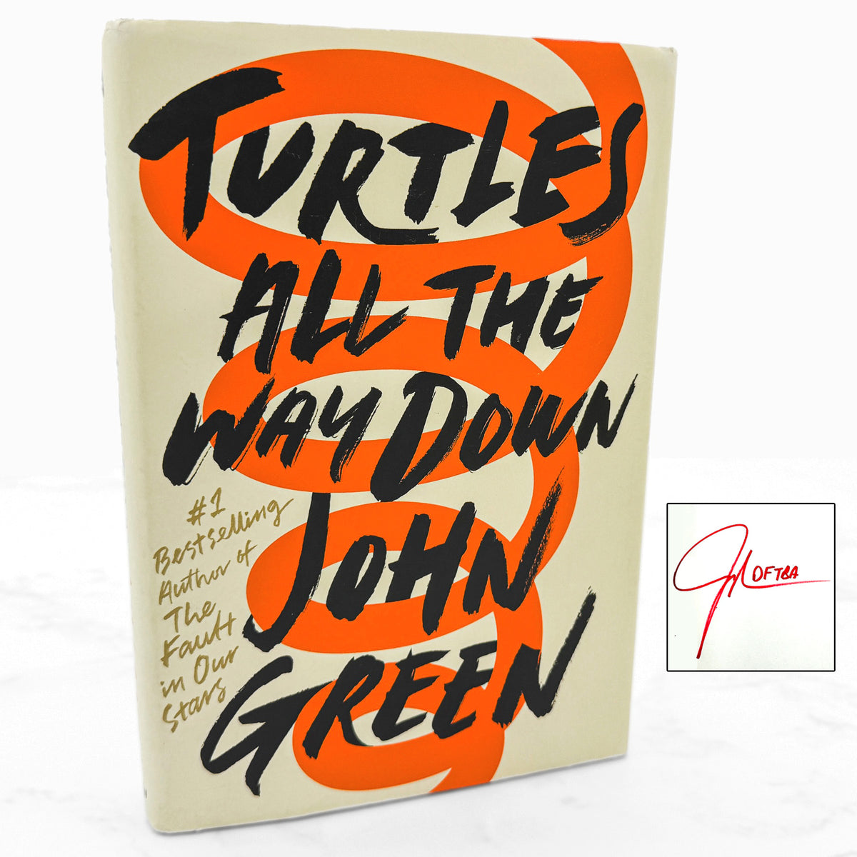 Turtles All the Way Down by John Green SIGNED! [FIRST EDITION • FIRST PRINTING] 2017 • Dutton
