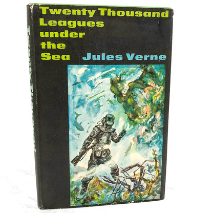 Twenty Thousand Leagues Under the Sea by Jules Verne [ILLUSTRATED HARDCOVER] 1956 • Nelson Doubleday