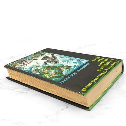 Twenty Thousand Leagues Under the Sea by Jules Verne [ILLUSTRATED HARDCOVER] 1956 • Nelson Doubleday