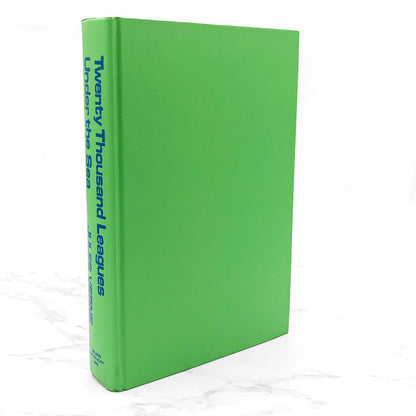 Twenty Thousand Leagues Under the Sea by Jules Verne [ILLUSTRATED HARDCOVER] 1956 • Nelson Doubleday