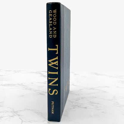 Twins by Bari Wood & Jack Geasland [1977 HARDCOVER] • BCE • G.P. Putnam's Sons