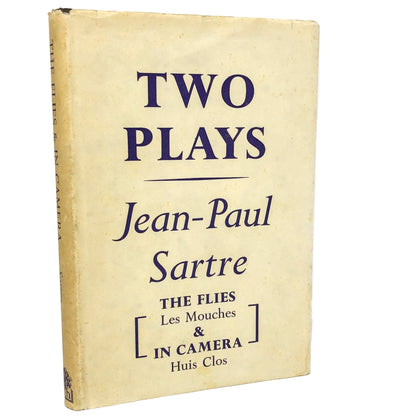 Two Plays: The Flies (Les Mouches) & In Camera (Huis Clos) by Jean-Paul Sartre [U.K. FIRST EDITION] 8th Impression ❧ 1969