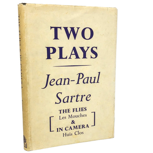 Two Plays: The Flies (Les Mouches) & In Camera (Huis Clos) by Jean-Paul Sartre [U.K. FIRST EDITION] 8th Impression ❧ 1969