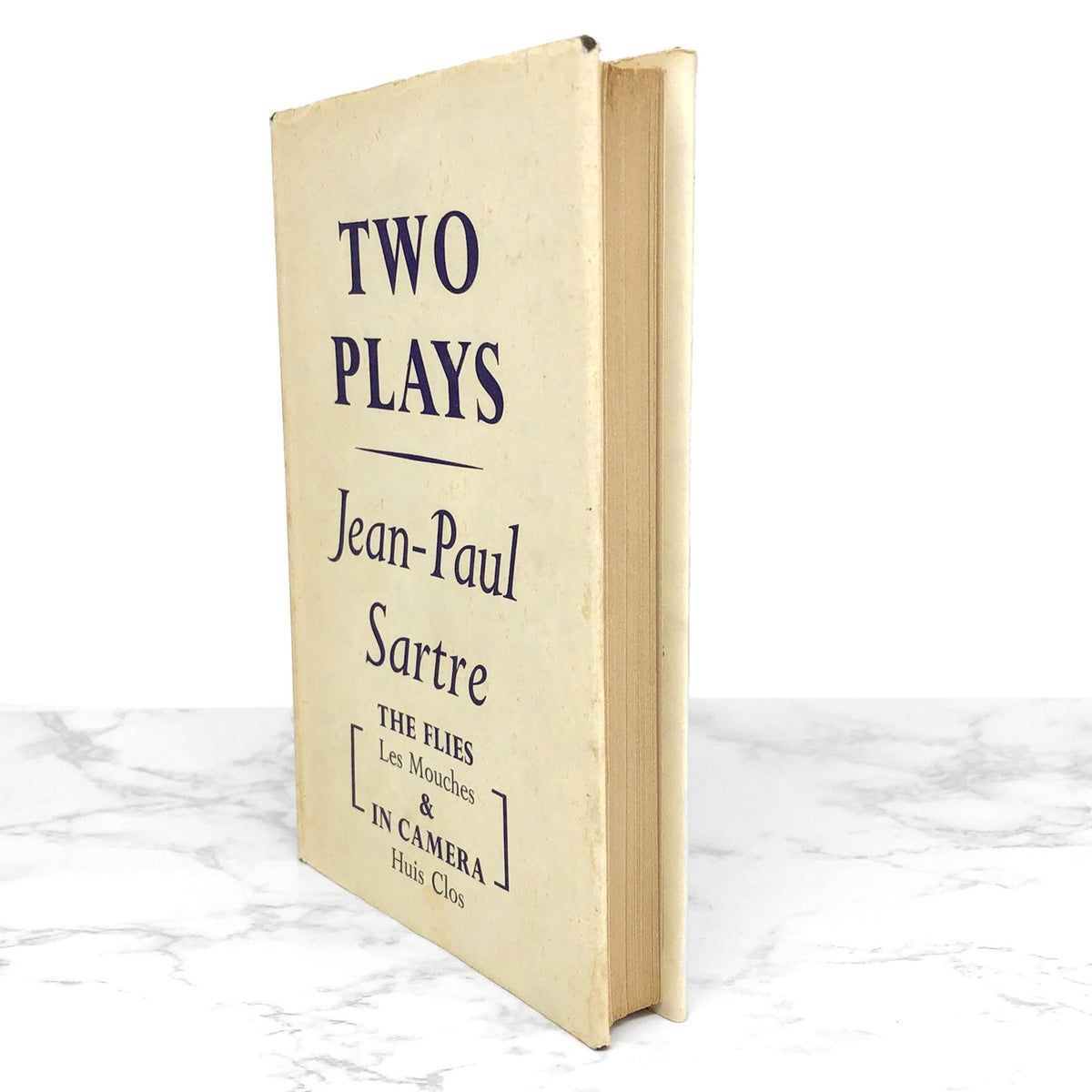 Two Plays: The Flies (Les Mouches) & In Camera (Huis Clos) by Jean-Paul Sartre [U.K. FIRST EDITION] 8th Impression ❧ 1969