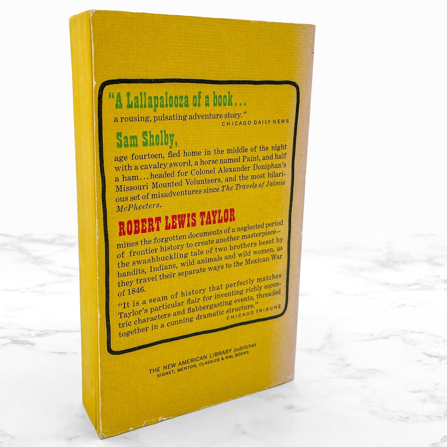 Two Roads to Guadalupe by Robert Lewis Taylor [FIRST PAPERBACK PRINTING] 1968 • Signet