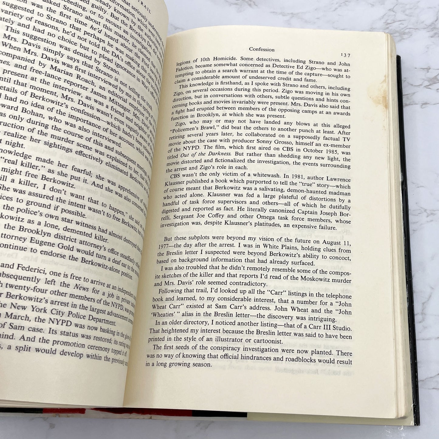 The Ultimate Evil: An Investigation into America's Most Dangerous Satanic Cult by Maury Terry [FIRST EDITION] 1987 • Dolphin Books • Son of Sam