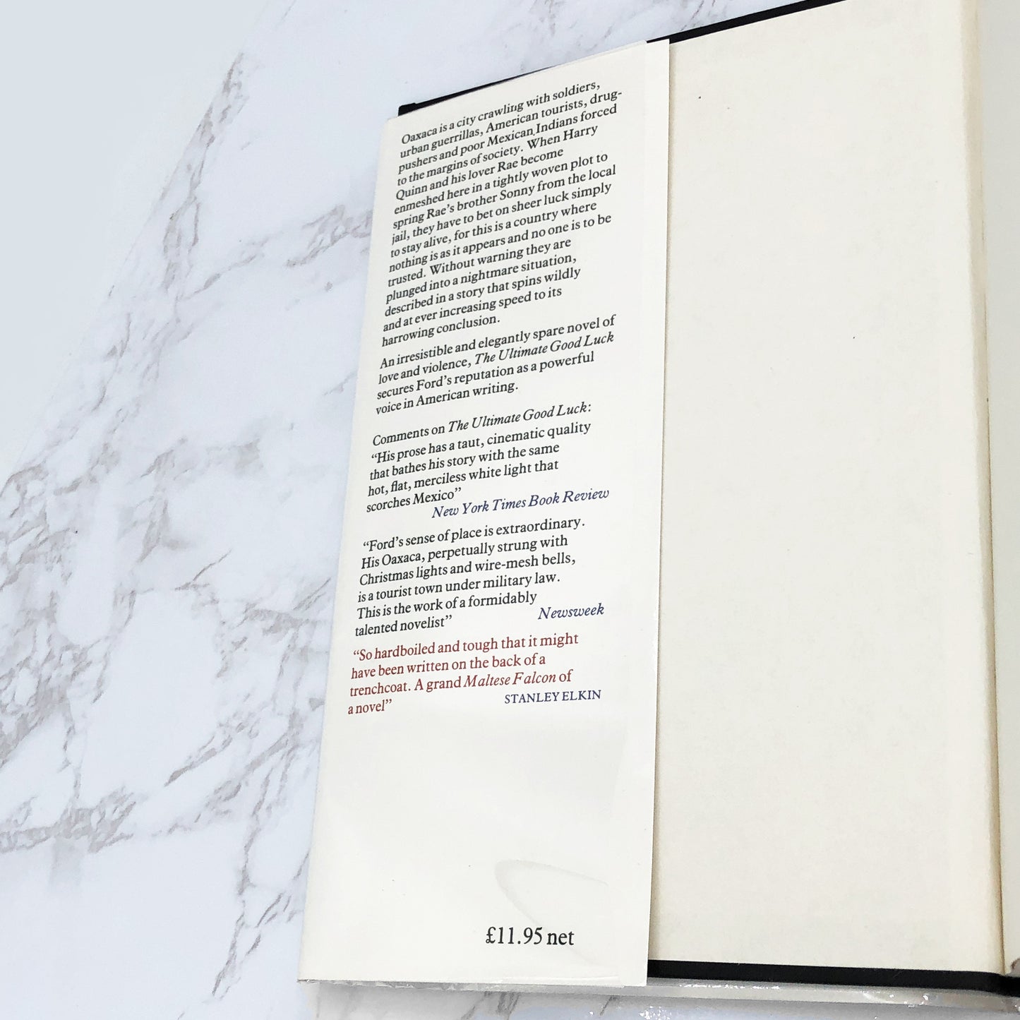 The Ultimate Good Luck by Richard Ford [U.K. FIRST EDITION] 1989 • Collins