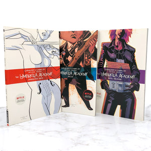 The Umbrella Academy: Volumes #1-3 by Gerard Way & Gabriel Bá [THREE PAPERBACK SET] 2019 • Dark Horse Books