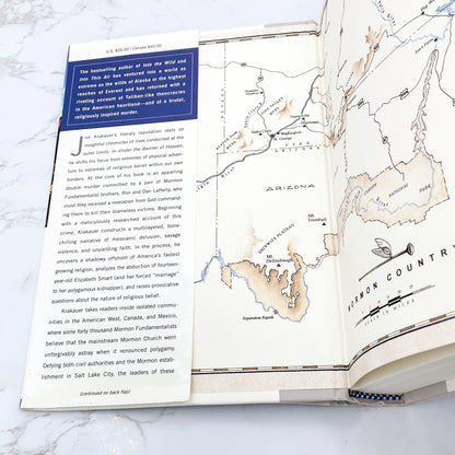 Under the Banner of Heaven: A Story of Violent Faith by Jon Krakauer [FIRST EDITION • FIRST PRINTING] 2003 • Doubleday