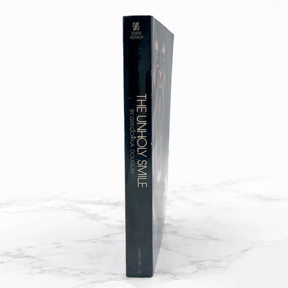 The Unholy Smile by Gregory A. Douglas [FIRST EDITION PAPERBACK] 1979 • Zebra Horror • Mint!