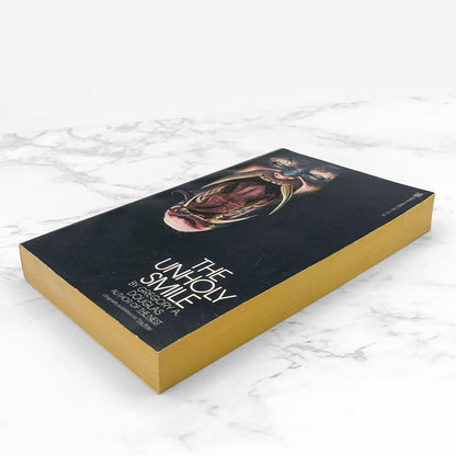 The Unholy Smile by Gregory A. Douglas [FIRST EDITION PAPERBACK] 1979 • Zebra Horror • Mint!