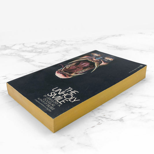 The Unholy Smile by Gregory A. Douglas [FIRST EDITION PAPERBACK] 1979 • Zebra Horror • Mint!