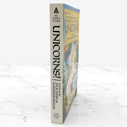 Unicorns! edited by Jack Dann & Gardner Dozois [FIRST PAPERBACK PRINTING] 1982 • Ace • Ursula K. Le Guin, Gene Wolfe, T.H. White...