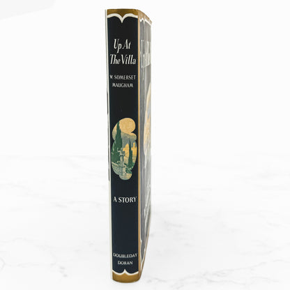Up At the Villa by W. Somerset Maugham [FIRST EDITION FACSIMILE] • 2000 • Book of the Month