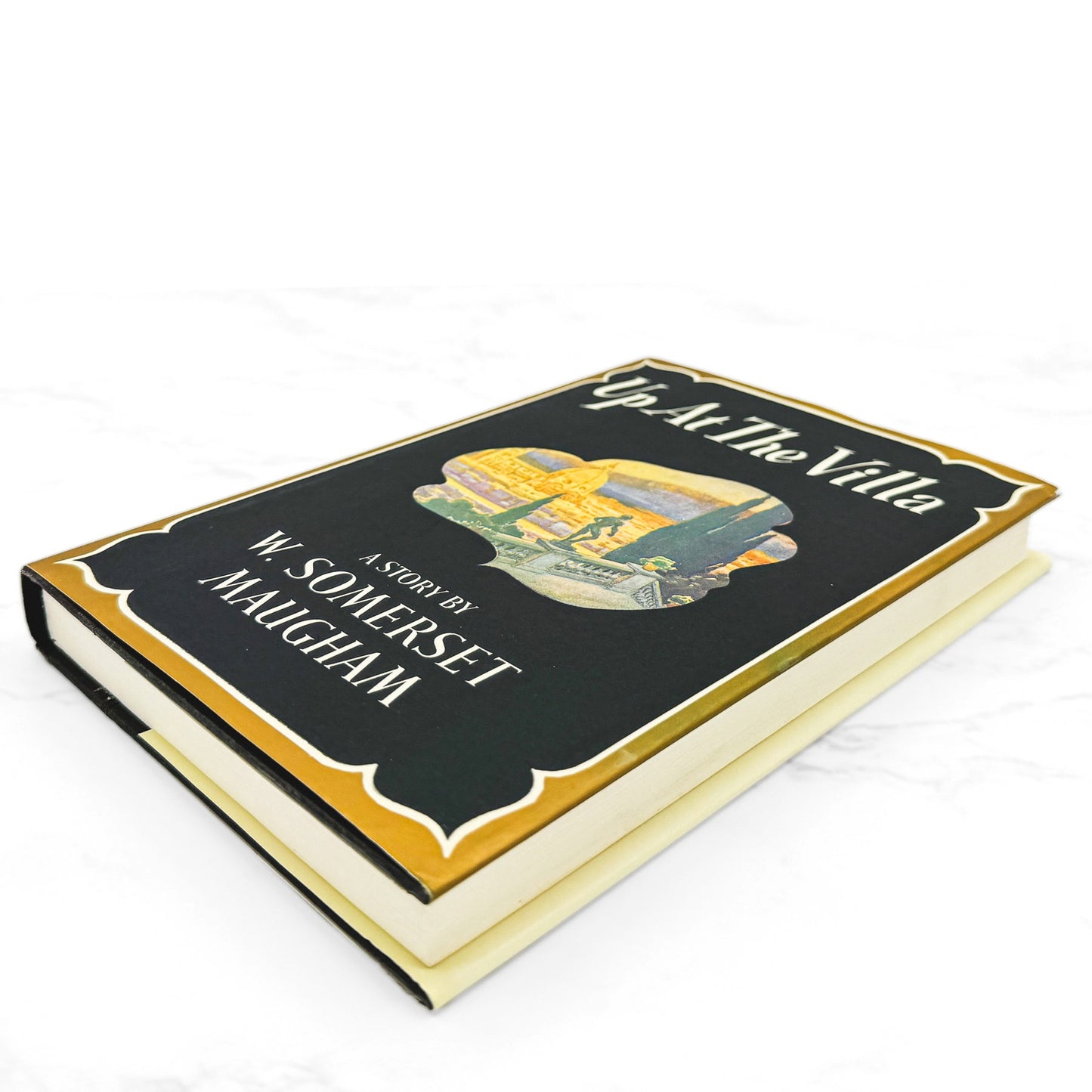 Up At the Villa by W. Somerset Maugham [FIRST EDITION FACSIMILE] • 2000 • Book of the Month