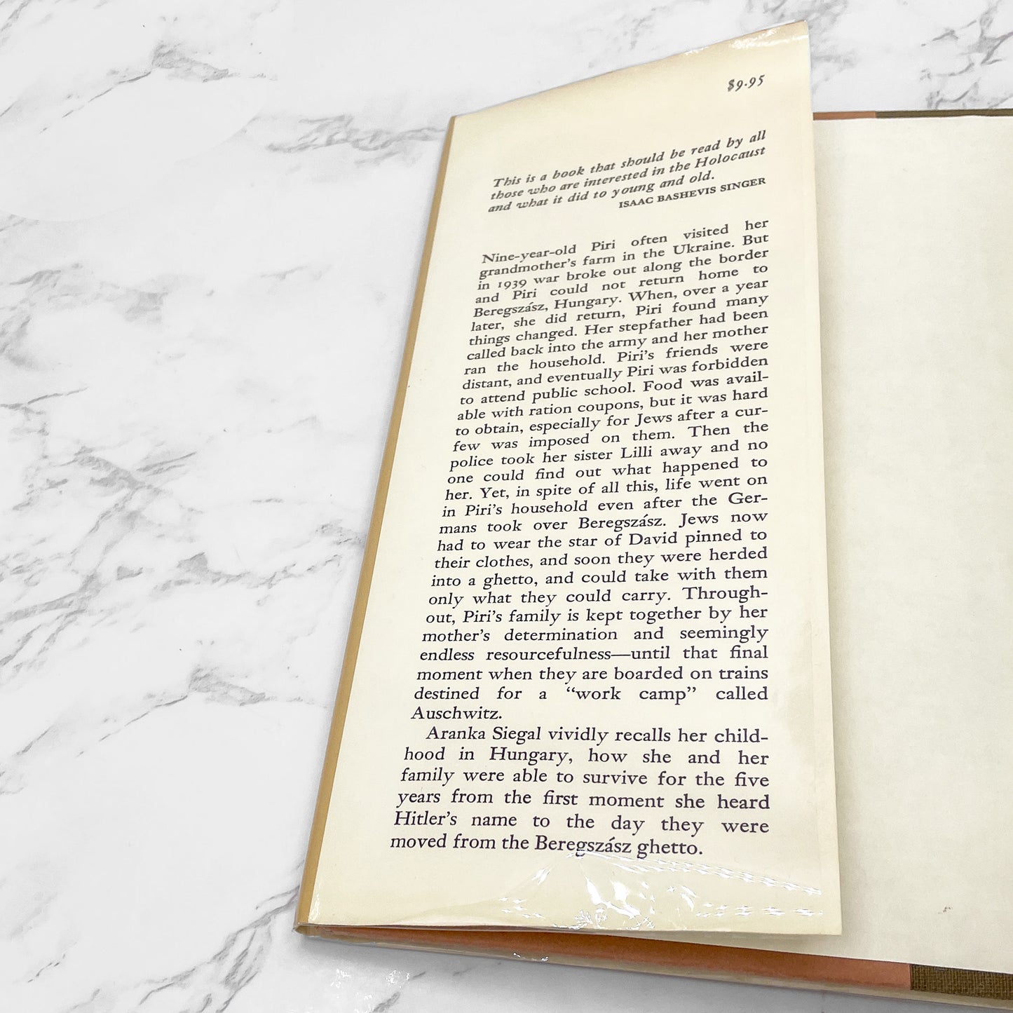 Upon the Head of the Goat: A Childhood in Hungary (1939-1944) by Aranka Siegal [FIRST EDITION] 1981 • FSG