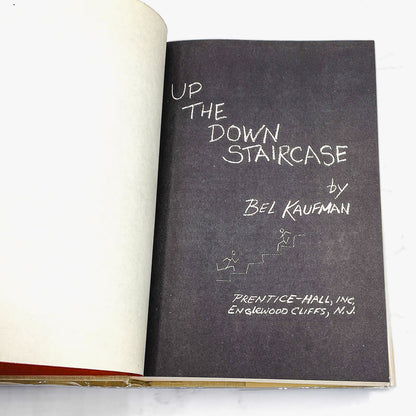 Up the Down Staircase by Bel Kaufman SIGNED! [FIRST EDITION] 1965 • Prentice-Hall