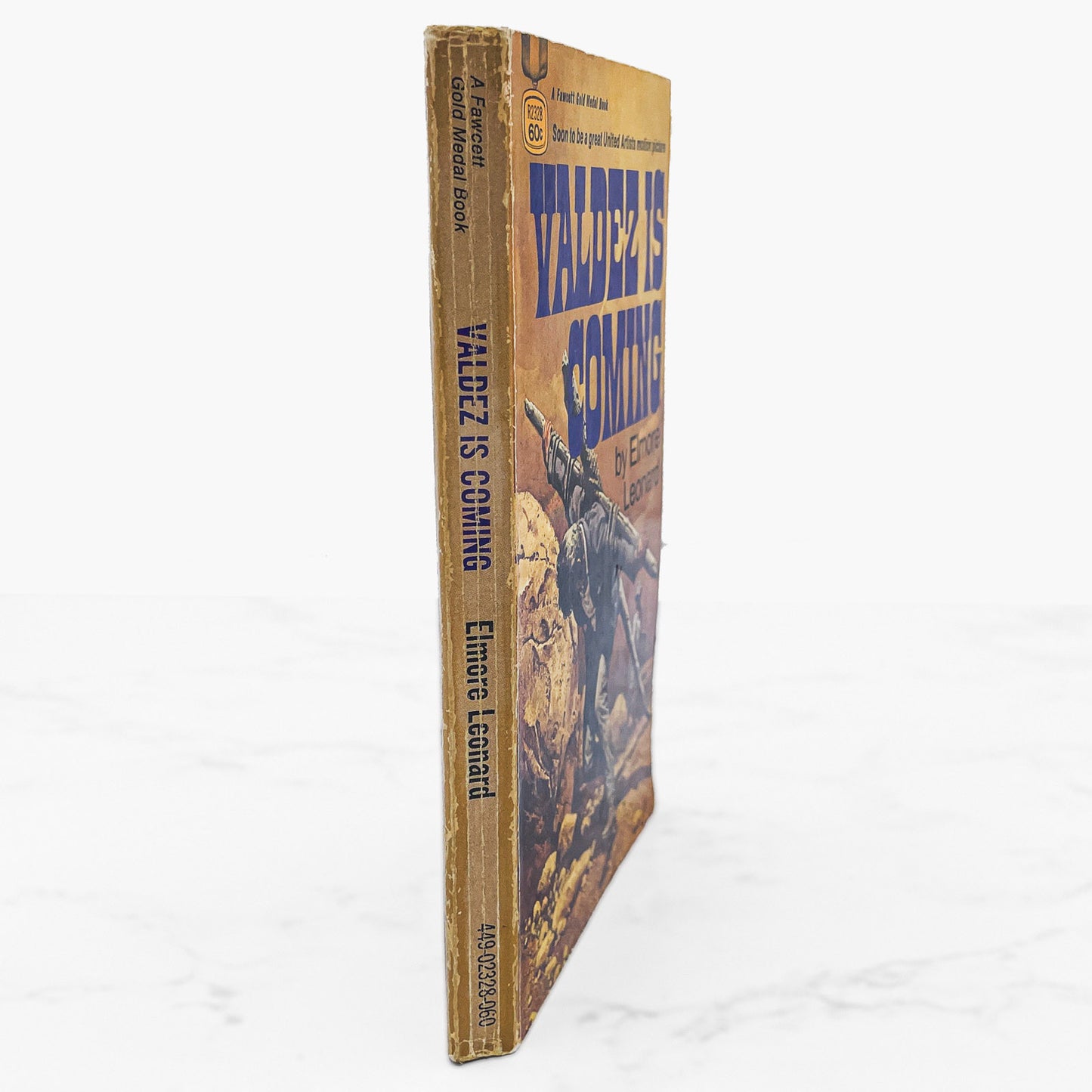Valdez is Coming by Elmore Leonard [FIRST EDITION] 1970 • Fawcett Crest