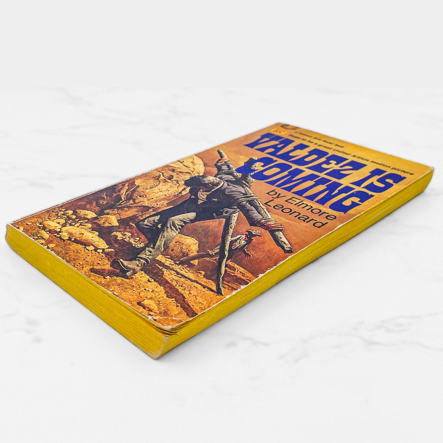 Valdez is Coming by Elmore Leonard [FIRST EDITION] 1970 • Fawcett Crest