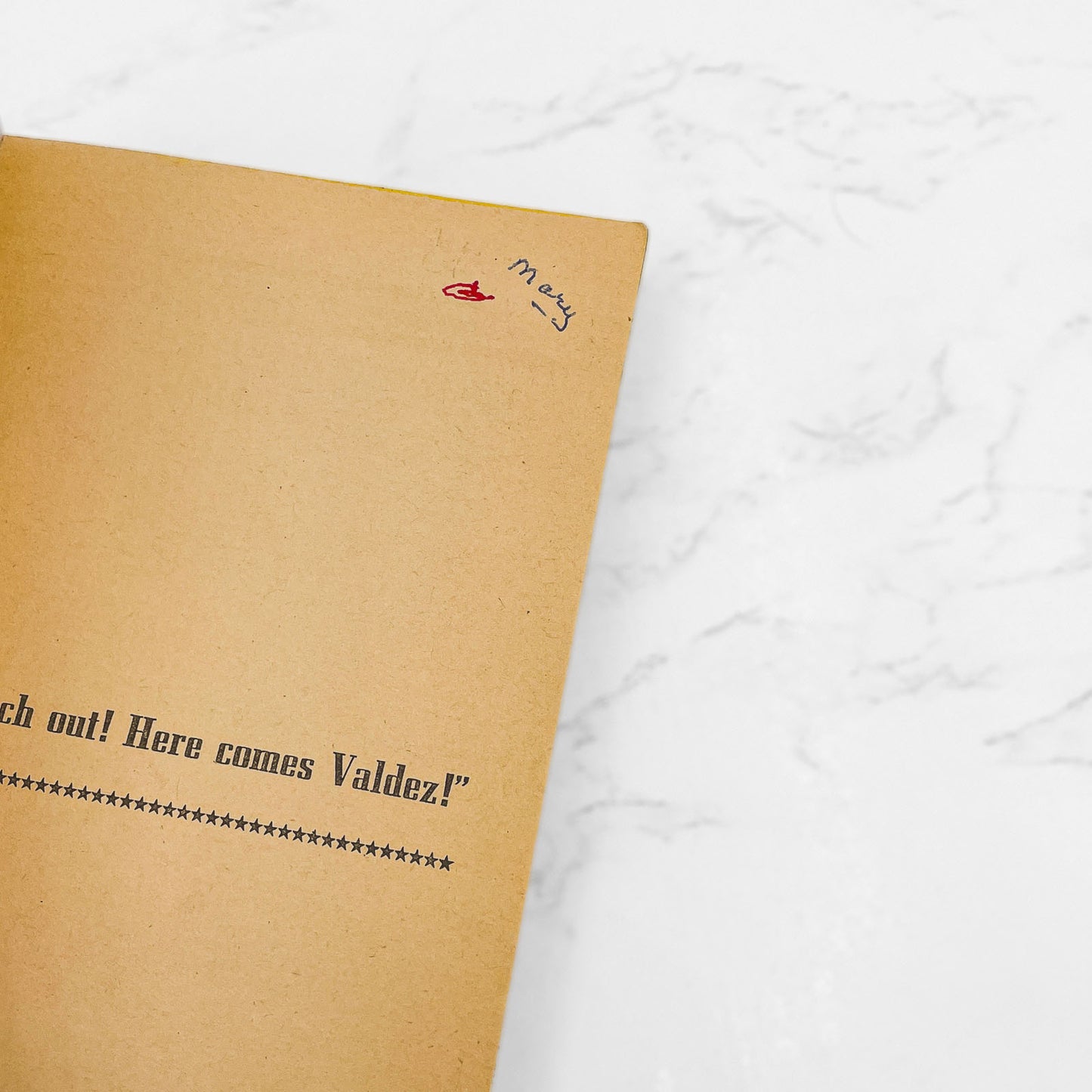 Valdez is Coming by Elmore Leonard [FIRST EDITION] 1970 • Fawcett Crest