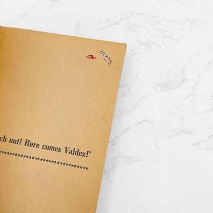 Valdez is Coming by Elmore Leonard [FIRST EDITION] 1970 • Fawcett Crest