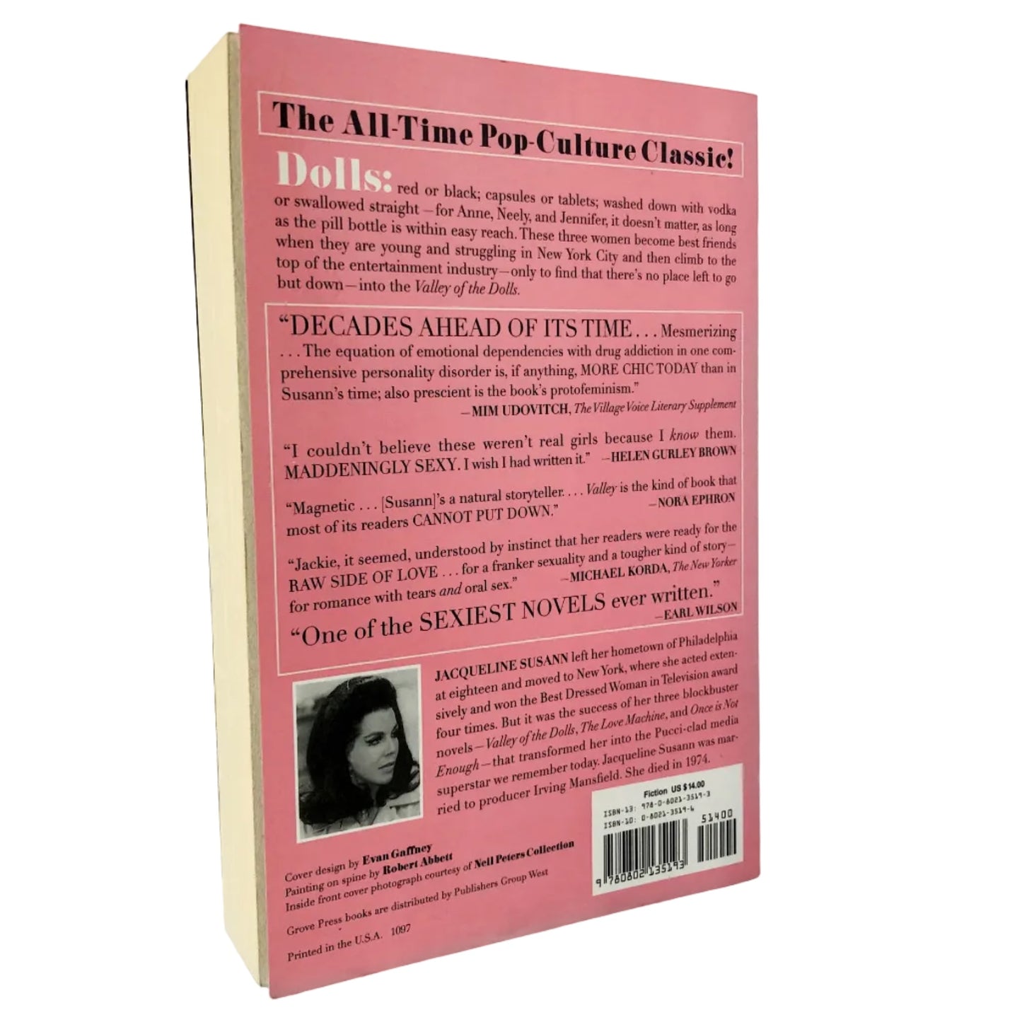 Valley of the Dolls by Jacqueline Susann [DELUXE TRADE PAPERBACK] 1997 • Grove Press