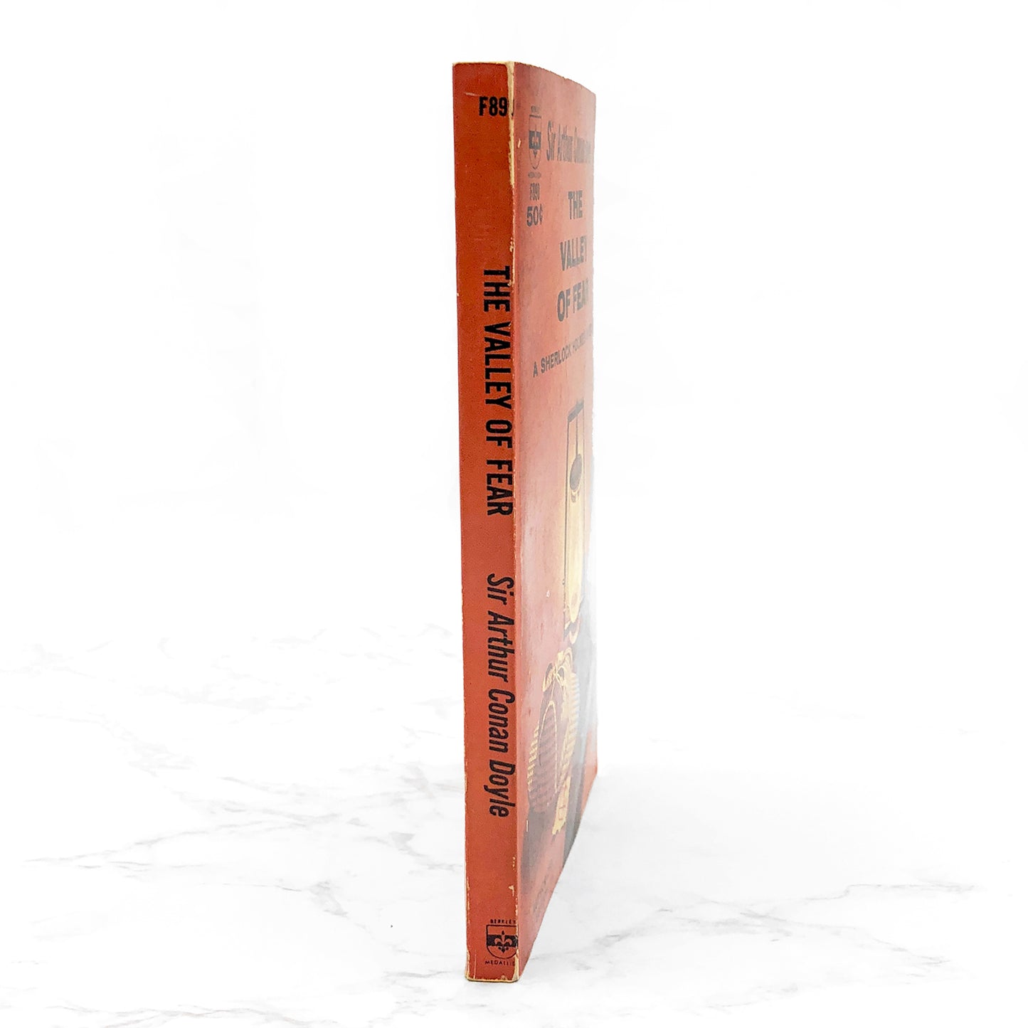 The Valley of Fear by Sir Arthur Conan Doyle [1970 PAPERBACK] • Berkley Medallion • Sherlock #7